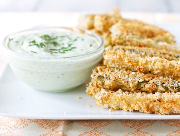 Crispy Zucchini Fritté Crispy Zucchini Fritté